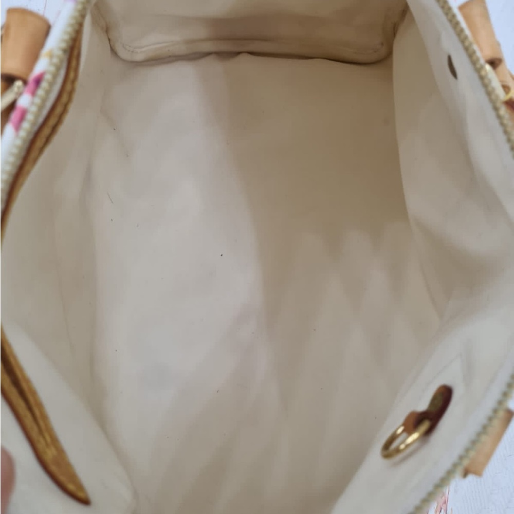 Louis Vuitton speedy 35 aquarelle white handbag - Picture 5 of 9